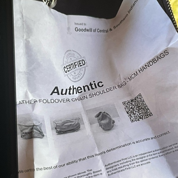 Vintage MCM Plum Leather Hobo Bag RARE with COA - Picture 6 of 7